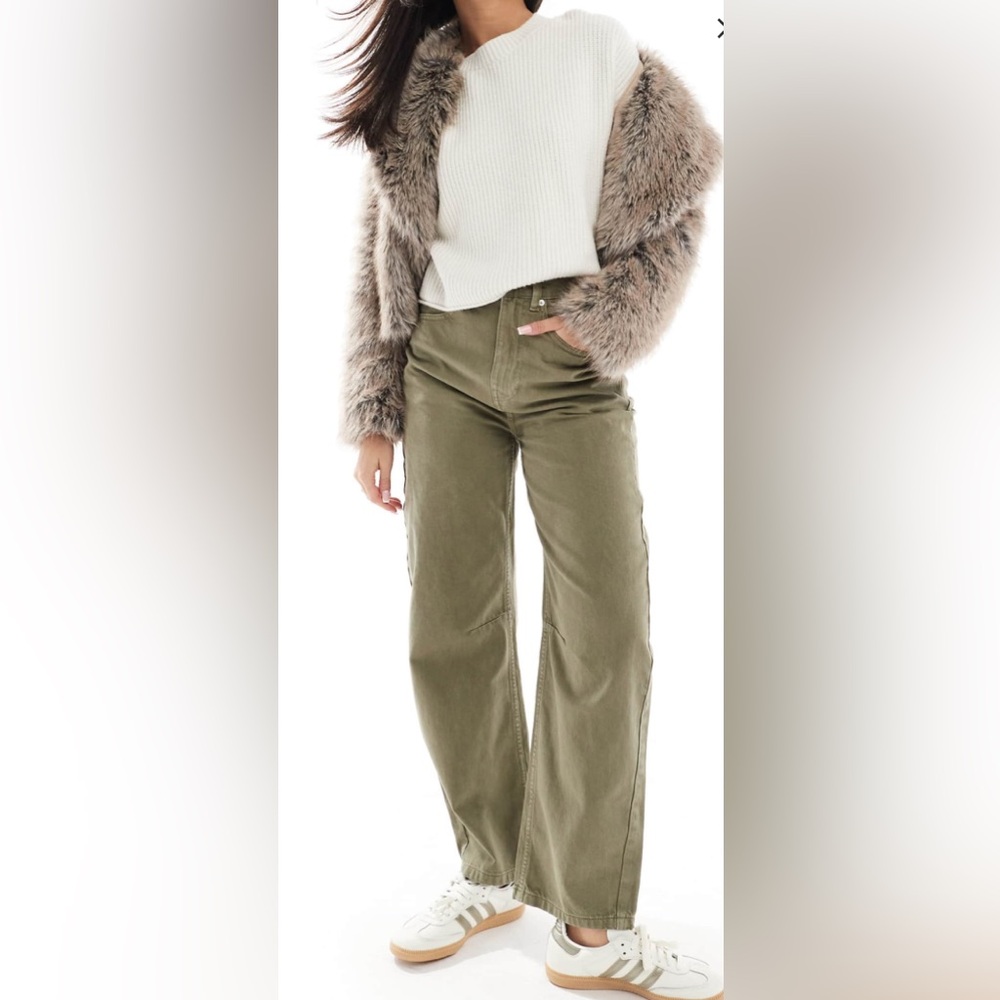 ASOS Olive Green Women Jeans